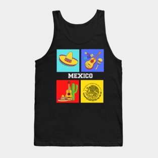 Mexico Art Gra[hic Tank Top